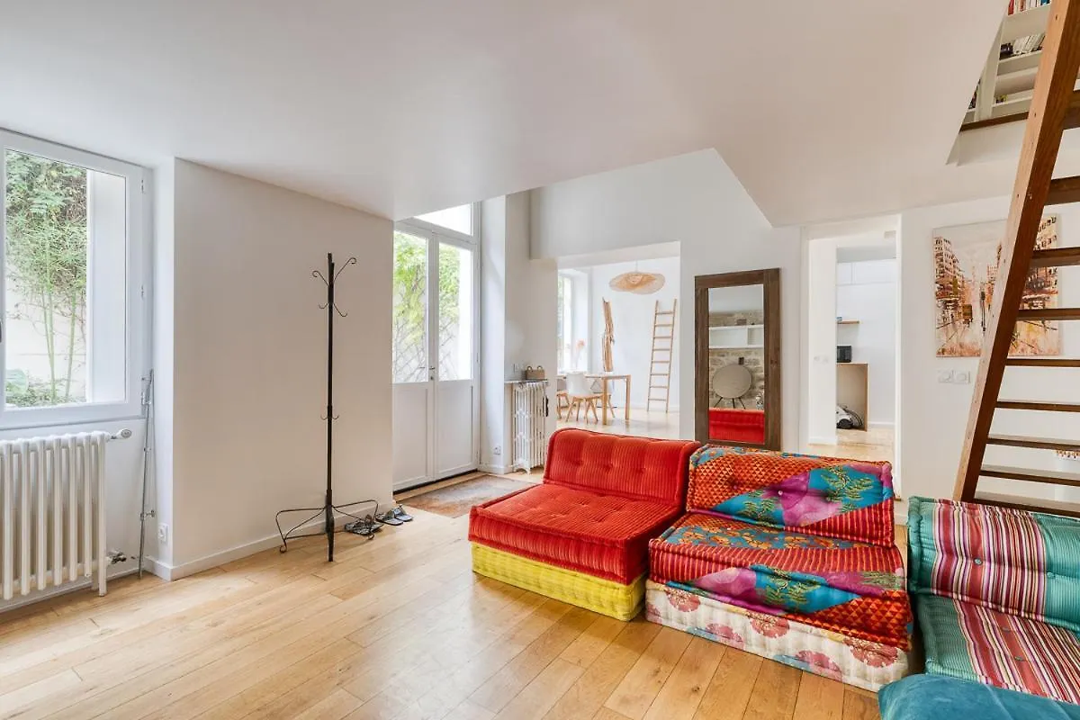 Parisian Loft & Secret Garden Apartment France